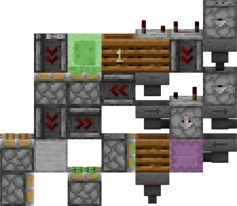 Bottom-Accessible Shulker Loader