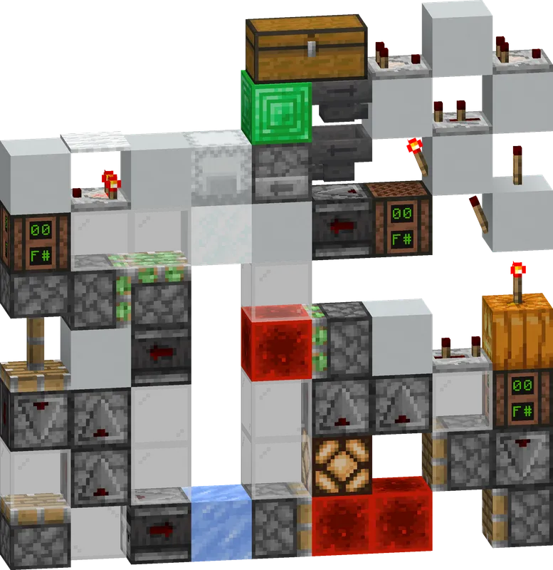 Bufferless Powder Snow Floor Display