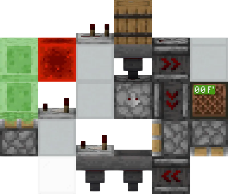 Simple 1x Shulker Box Unloader