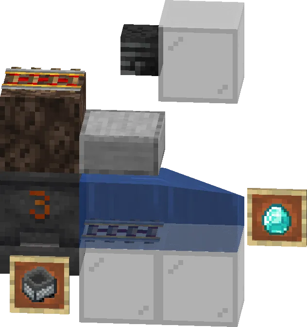 Skull/Amethyst Cart Yeeter