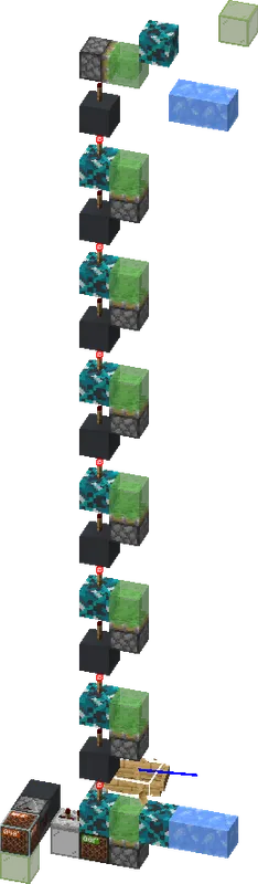 Vertical Item Entity Elevator